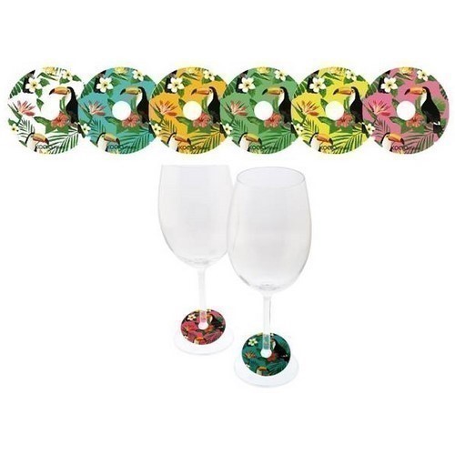 MARCADORES COPAS KOALA TOUCANS 6 PIEZAS PLASTICO